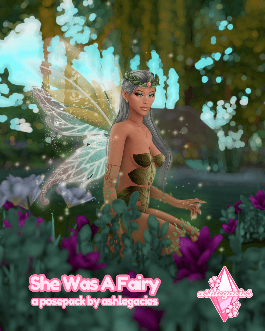 Скриншот мода Пак поз She Was A Fairy